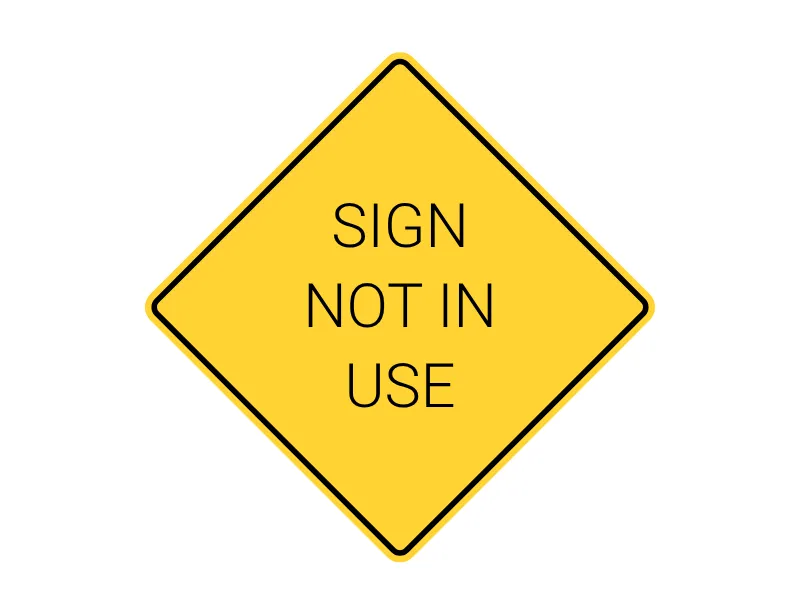 Create Warning Sign
